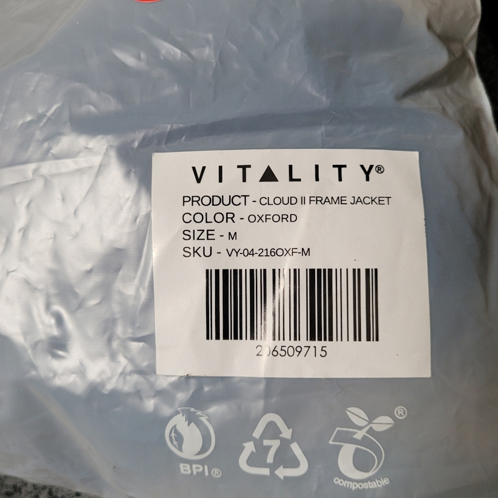 Vitality Cloud II Frame Jacket NEW Medium - Picture 5 of 5